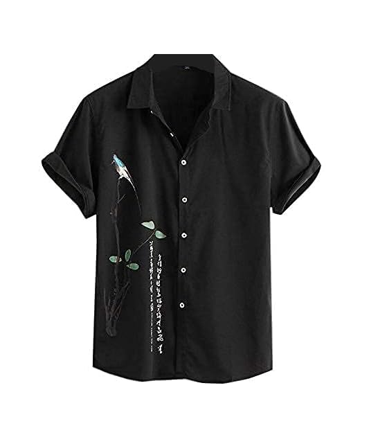 Image of Polly Cotton Solid Half Sleeve Shirt for Men