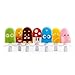 Zoku Character Kit, Interactive Popsicle Decorating Set with Stencils, Storage Case and More