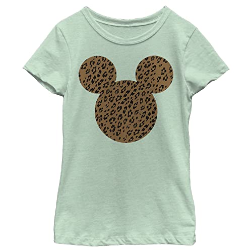 Image of Disney Girls Disney Characters Cheetah Mouse Girl's Heather Crew Tee