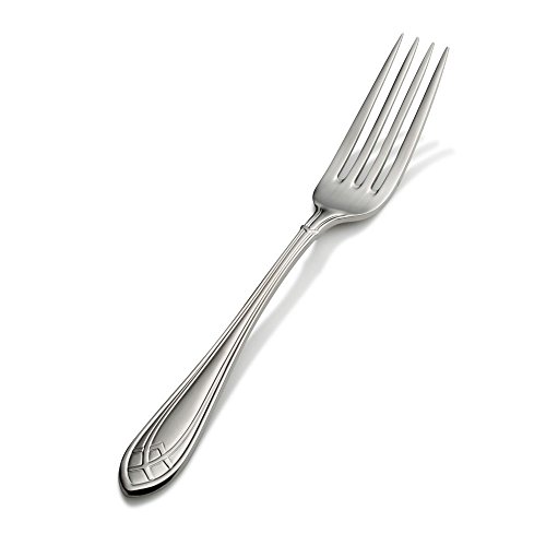 Bon Chef S1406 Stainless Steel 18/8 Viva European Dinner Fork, 8-35/64