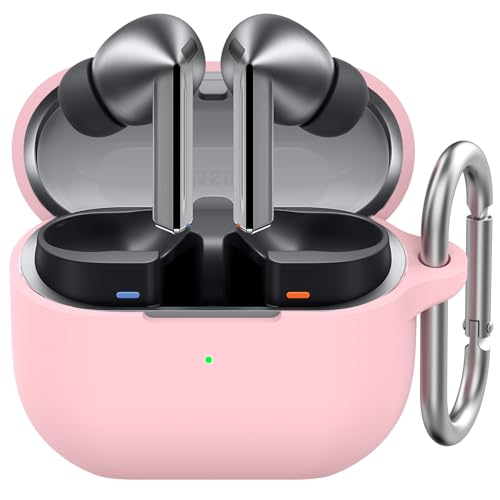 AhaStyle �V���R���P�[�X Samsung Galaxy Buds3 FE (2025)/Buds3/Buds3 Pro (2024) �Ή� �ϏՌ� �t���v���e�N�V���� �X�L���P�[�X�J�o�[Samsung Galaxy Buds3�V���[�Y�݊� ���C����