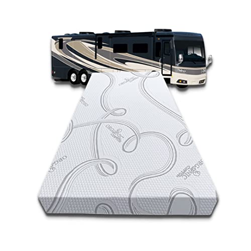 FoamRush 7-Inch Bunk (30' x 72') Gel Memory Foam RV Mattress...