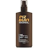 3 x Piz Buin Moisturising Ultra Light Sun Spray SPF15-200ml