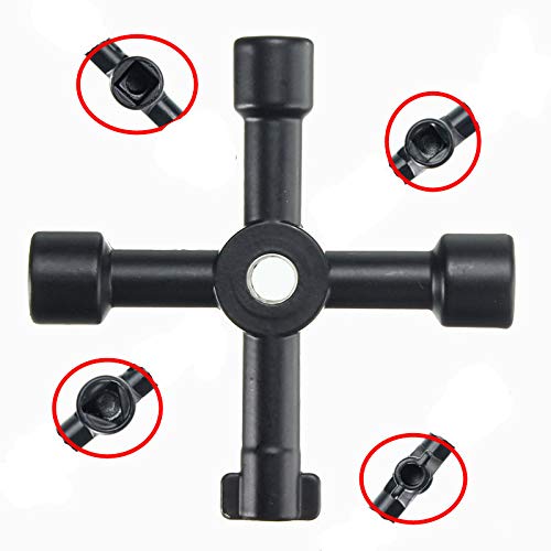 OriGlam Universal 4 Way MultiFunctional Utilities Key, Electric