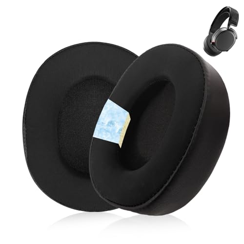 1 Paar Cooling-Gel Ohrpolster für SteelSeries Arctis 1/3/5/7/7+/7P/7P+/7X/7X+/9/9X/Pro/Prime(Passt Nicht zu Arctis Nova) Wireless Kopfhörer - Kühlgel Kopfhörer Ohrpolster