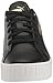 PUMA Women's KARMEN WEDGE Sneaker, Puma Black-Puma White-Gold, 8.5