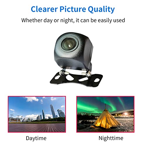 Image of Backup Camera Rear View Reverse Camera Fit for RCD360 PRO2 /PRO3 /PRO3S /PRO Night Vision Waterproof AV AHD 720P 170 Wide View Angel Parking Camera only Used for SCUMAXCON RCD360 PRO Series