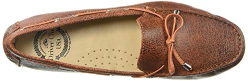 Image of Driver Club USA Women's Womens Genuine Leather Made in Brazil Natucket Driver