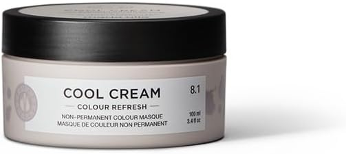 Maria Nila Colour Refresh Cool Cream 100 ml, een revolutionair kleurmasker voor een helder, koel kleurresultaat, MN-4720, 100 ml (1 stuk)