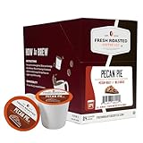 Fresh Roasted Coffee,Pecan Pie, Flavored Coffee Pods, K-Cup Compatible, 24 Count