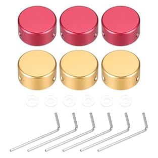 Widely used for effect pedal switches, this guitar pedal button caps are suitable for universal 3/8" (10mm) effect pedal switches. Used to enhance guitar effect pedals. They can be used as replacement or additional covers to customize and improve the...