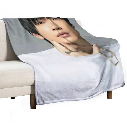 Snowman写真 深澤辰哉フランネル毛布 シングル カバー ブランケット ぶらんけっと 掛け毛布 ひざ掛け 昼寝 ソファ パーソナライズ