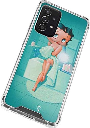Miniatura 2 de Skinit Funda transparente para teléfono compatible con Samsung Galaxy A52 5G, diseño de baño Betty Boop Betty Boop