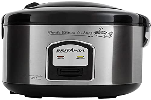 Panela de arroz, Bpa10pi, 10 xícaras, Preto, 110v, Britânia