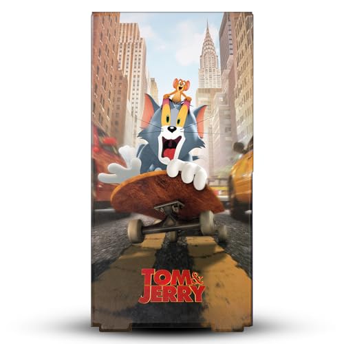Xbox Series X Tom and Jerry habillage console pour salon et espace gaming rétro