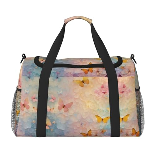 Sac à bagages papillon grand volume pour accessoires de voyage femme