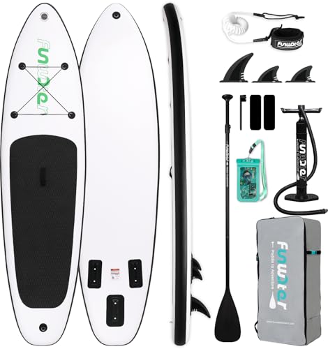 FunWater Aufblasbares Stand Up Paddle Board Ultra-Leicht SUP Board