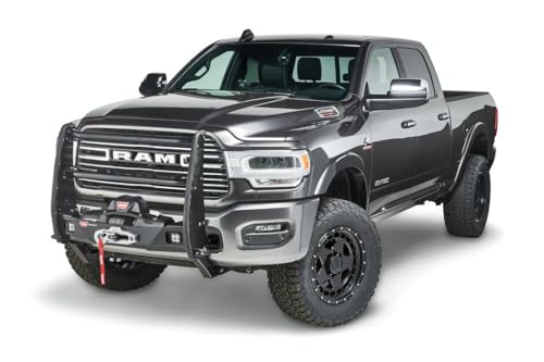 Image of WARN 102957 Gen III Trans4mer System: Tall Grille Guard - Ford Super Duty (2017-2019)