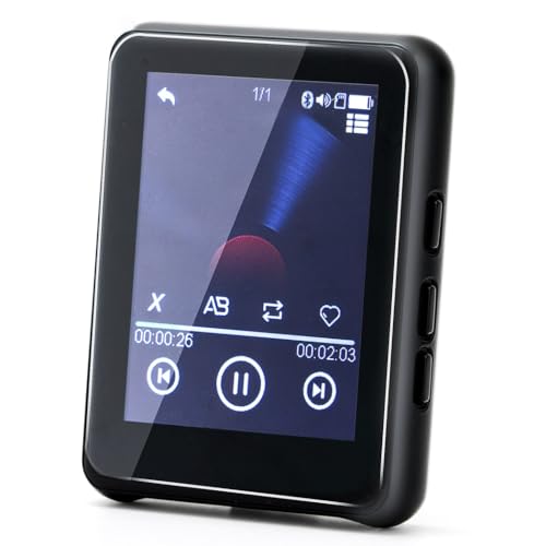 Reproductor de MP3 Bluetooth 5.0 táctil con audio sin pérdidas