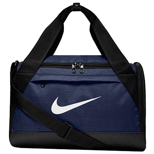Nike Brasilia Training Duffel Bag (Extra-Small) Midnight Navy/Black/White