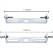 MZMing [4 Pack] Soporte de Luz de Techo 105mm Luminaria de Techo...
