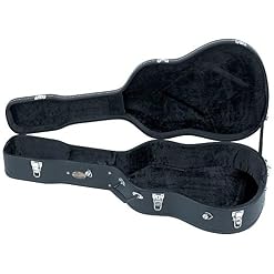 BSX 523271 Etui pour Arched Top Economy/Guitare Folk Noir - Les Beatles, Paul McCartney, John Lennon, RIngo Starr, George Harrison