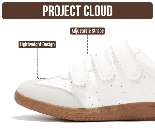 Image of Project Cloud Sneakers for Women - Stylish & Comfortable Women's Fashion Sneakers with Memory Foam and Leather Insole - Non Slip & Lightweight Womens Shoes - Fashion Shoes for Women (Ysabelle)