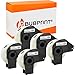 Produktbild Bubprint Kompatibel 5 Etiketten als Ersatz für Brother DK-11204 DK 11204 für P-Touch QL1050 QL1060N QL500 QL550 QL560 QL570 QL580N QL700 QL710W QL720NW 17x54mm