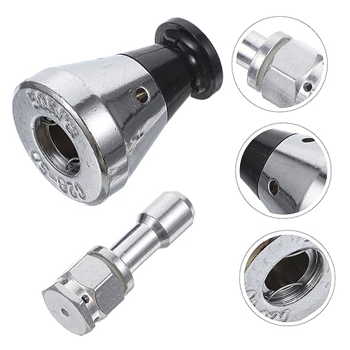 MAGICLULU 2pcs Válvula de alivio de olla a presión, tubería de escape, válvulas de seguridad medianas para ollas a presión, piezas de repuesto esenciales para una cocción segura miniatura 6