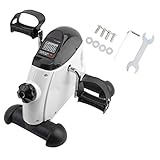 🚲【NIMMT KAUM PLATZ WEG】🚲 Dieses Mini-Heimtrainer ist 11,6 '' hoch und passt problemlos unter einen Schreibtisch oder ähnliches. Diese Pedal und Beinmaschine ist leicht zu tragen. Ideal für Schreibtischarbeiten, alte Menschen, für Menschen die mit einem Fitness-Programm langsam anfangen möchten und kann auch Genesungen unterstützen.