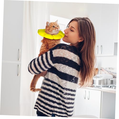 Col à cône de chat doux empêchant le léchage pour chaton léger - 5