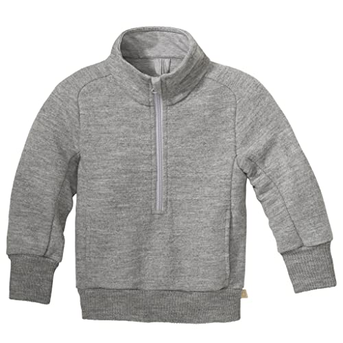 Pull en laine mérinos bio Disana pour les balades d'hiver