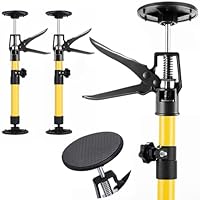 2er Pack Deckenstütze Montagestütze Einhandstütze – Teleskopstützen Stützstange, Verstellbare Länge und Neigungswinkel, Vielseitige Anwendungen, Einfache Handhabung (30-59 cm (S))