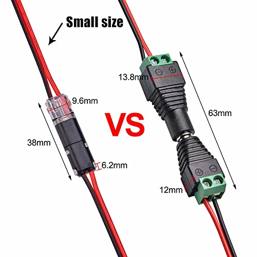 Connettore plug-in a doppio filo con fibbia di