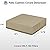 OutdoorLines Patio Seat Cushion Cover Replacement, Waterproof Cushion Cover for Outdoor Furniture, Anti-Slip Patio Chair Cushion Cover for Garden and Backyard (Set of 4, 24"x24"x4", Camel, Cover Only)