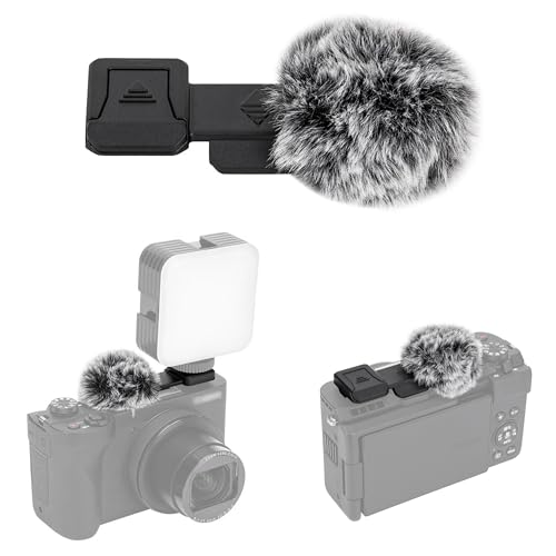 Image of JJC Cold Shoe Wind Muff Windshield for Canon PowerShot V1 Digital Camera