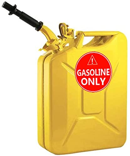 Image of Diesel Only /Gasoline Only Stickers Sign,4 inch Diesel Only Decal Labels /Gasoline Only Waterproof Oil Standards Stickers-Adhesive Fuel Stickers for Trucks, Tractors, Machinery (15 Pack Yellow Red Green)