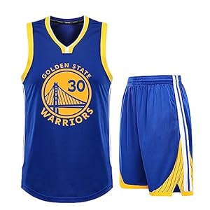Abrtjcl Blaues Jungen Basketball Trikot Set