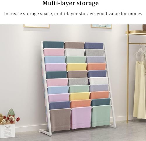 Présentoir à foulards et support écharpes vêtements détail