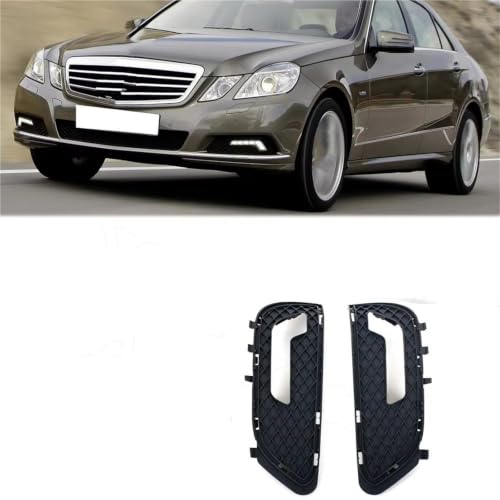 Rejillas parachoques delantero Benz W212 E350 E550 cubiertas antiniebla 2009-2013 5