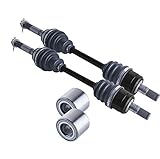 East Lake Axle replacement for front cv axles & wheel bearings set Kawasaki Mule 610/SX 1993 2005...