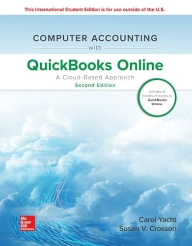 Computer Accounting with QuickBooks Online: A Cloud Based Approach