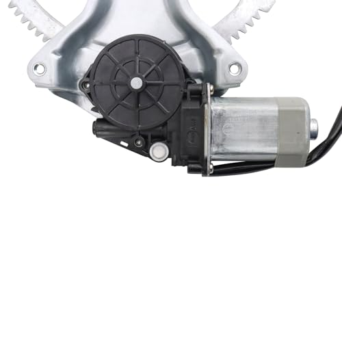 Image of TRQ Power Window Motor and Regulator Assembly Power Without Auto Down Feature Without Auto Up Feature Compatible with 97-01 Toyota Camry US Built Models 1st VIN Digit 1 04-09 Prius 07-11 Yaris Sedan