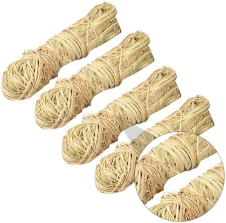 Homoyoyo 4pcs Natural Raffia Ribbon Bundle for DIY Crafts and Wrapping, 50g Each, Eco-Friendly Raffia Grass for Packaging, Floral Arrangements, and Handmade Decorations image 5