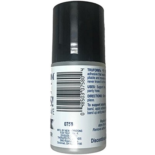 image for Truform Roll-on body adhesive, prevents stocking rolling or falling do