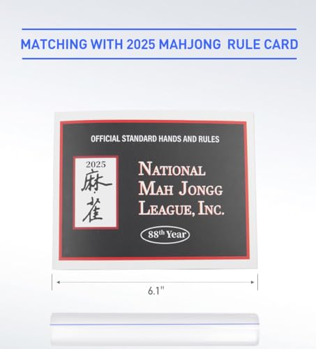 Mahjong Magnified Line Finder 4 piezas azul miniatura 3
