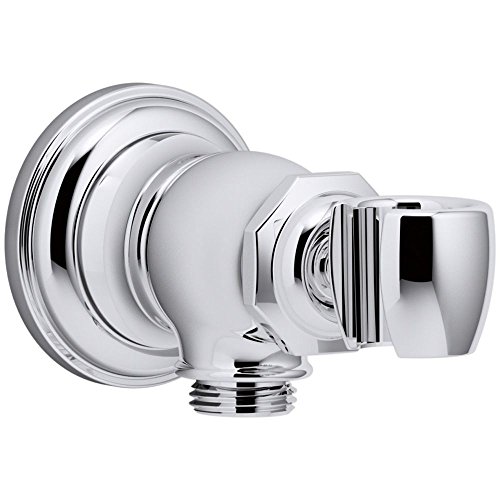 Kohler K-72797-CP Artifacts Wall-Mount Handshower Holder and Supply Elbow, Polished Chrome - image 1