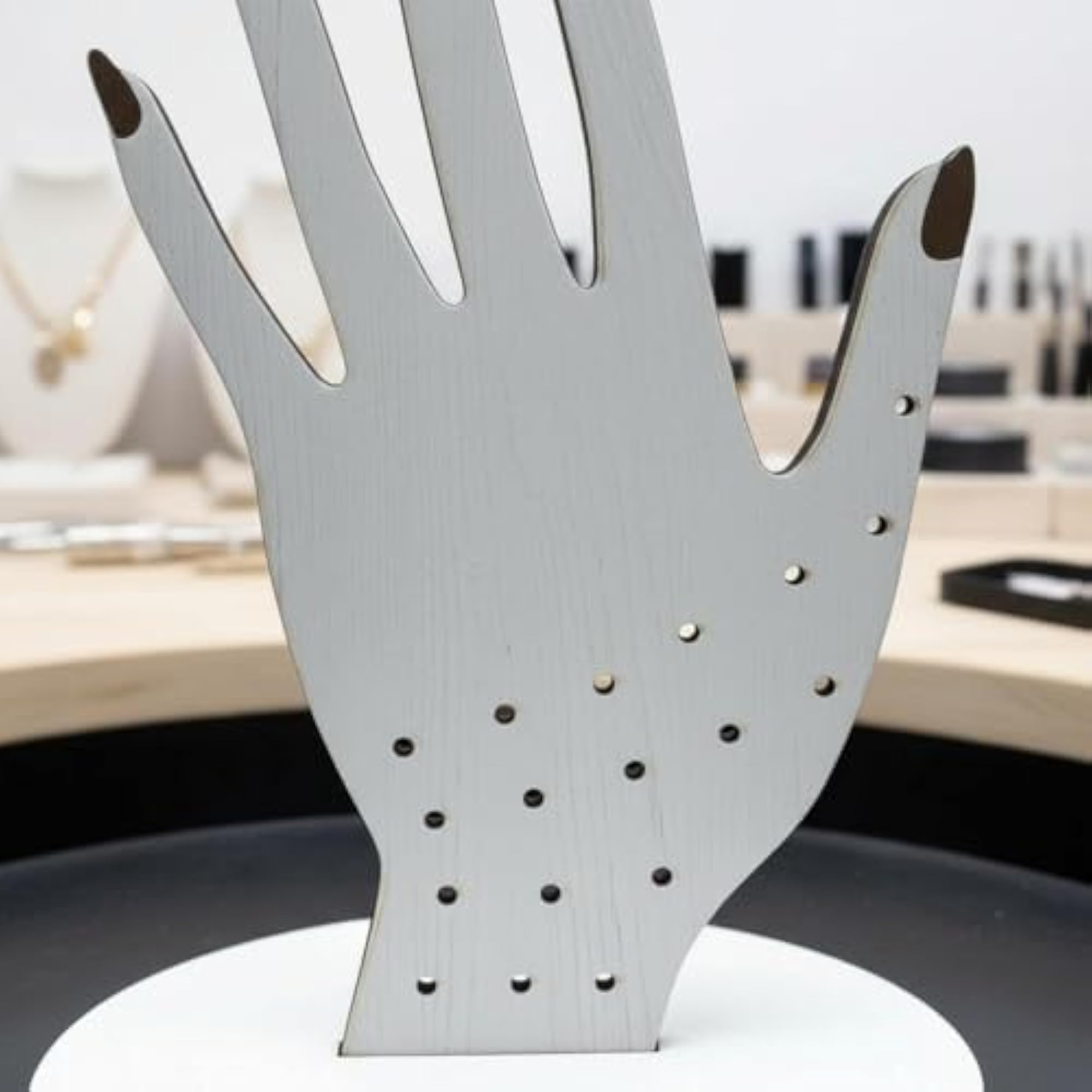 Wooden Hand Band Display for Jewelry