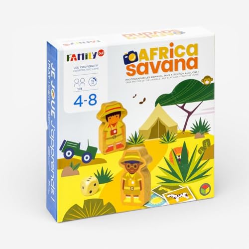 oxybul | Jeu de société Africa Savana 4-8 Ans