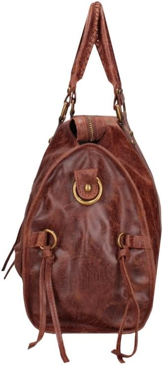 Gave Lux Women's Shoulder Bag Genuine Suede Leather Handmade Product Made in Italy GLX220609023FBG Light Leather 41 x 28 x 13 cm image 4